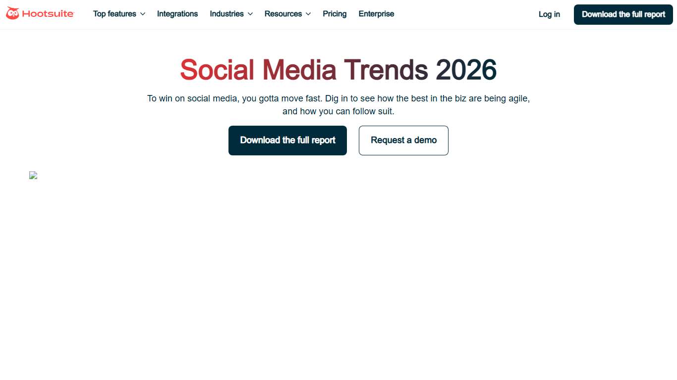 Social Media Trends 2026 Hootsuite